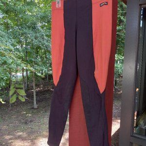 Kerrits Riding Tights/Breeches Black & Rust, Medium